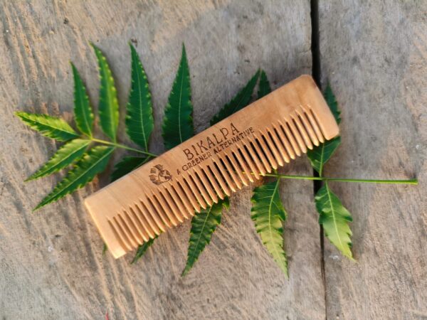 Authentic Neem Wood Small Pocket Comb