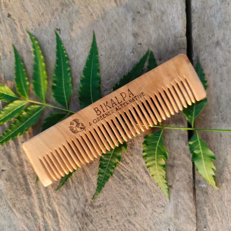Authentic Neem Wood Small Pocket Comb